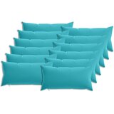  Presvlaka za jastuk 12 pcs HEERLEN Tirkizna 40 x 80 cm | shoptok.hr