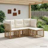  Set vanjskih sofa Prirodna Poliester | shoptok.hr