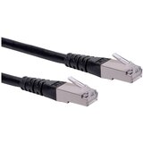Roline 21.15.1345 RJ45 omrežni kabel\, patch kabel cat 6 s/ftp 2.00 m črna 1 kos, (20420116) | Shoptok.si