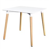 BOLZZ trpezarijski sto Milano 2, 80x80cm, Beli | ePonuda.com