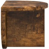  Polica na zidu Zidne 2 pcs Dimljeni hrast 38 x 19 x 19 cm | Eponuda.ba