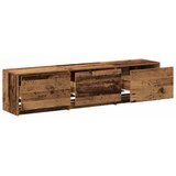 TV ormarić s LED rasvjetom Staro drvo 165 x 34 x 40 cm | Eponuda.com