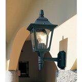 Elstead Lighting Elstead Chapel Mini Zunanja stenska svetilka z 1 lučjo, črna, IP44, E27, (22100100) | Shoptok.si