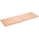 Stolna ploča svjetlosmeđa 140x50x(2-4) cm obrađena hrastovina | shoptok.hr