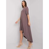 RUE PARIS Dress-RV-SK-R4889.09-brown | Shoptok.si