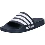 ADIDAS SPORTSWEAR Čevelj za na plažo/kopanje 'Adilette Shower' temno modra / bela