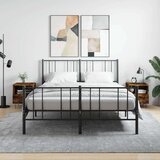 vidaXL Nočna omarica 2 kosa dimljen hrast 40x35x47,5 cm inženirski les | Shoptok.si