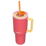 Kambukka Thermal mug with telescopic straw Rio Tumbler 950ml Pink Papaya Cijene