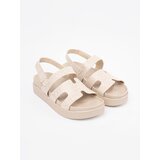 GOODIN Classic platform sandals beige | Shoptok.si