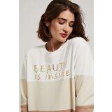 Marisse Dark Beige Printed Sweatshirt | ePonuda.com