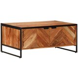 vidaXL Klubska mizica 90x55x40 cm trden akacijev les, (21323843) | Shoptok.si