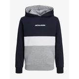 Jack & Jones Dark Blue Ereid Hoodie - Boys
