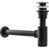 REA Bath Vtič za umivalnik Universal click-clack Črna mat | Shoptok.si