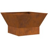 vidaXL Čelik otporan na vremenske uvjete/Smeđa 60 x 60 x 35 cm Stilsko | shoptok.hr