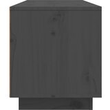 TV ormarić sivi 80 x 35 x 40,5 cm od masivne borovine | Eponuda.com