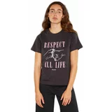 DEDICATED T-shirt Mysen Respect Life Charcoal