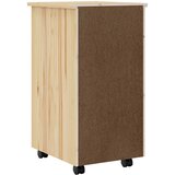  Pokretni ormar s ladicama MOSS Prozirni lak 34 x 39 x 65,5 cm | Eponuda.com