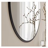 Hanah home yuvarlak mirror - black black decorative mirror | Eponuda.com