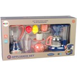  Set otroškega kuhinjskega pribora - mešalnik in aparat za kavo - modro/roza | Shoptok.si