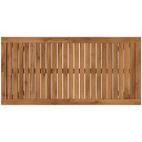 Stolić za kavu Prirodna 50 x 100,5 x 45 cm Čvrsto drvo akacije | shoptok.hr