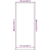 vidaXL Otirač plavi 115x300 cm | shoptok.hr