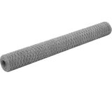 vidaXL Žična mreža za ograjo pocinkano jeklo 25x1,2 m srebrna, (20821976) | Shoptok.si