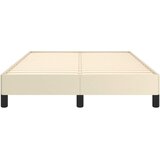  Okvir kreveta bez madraca krem 120x190 cm umjetne kože | shoptok.hr