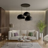 Brilagi Luster na sajli WABI SABI 3xE27/40W/230V prečnik 60 cm crna | Eponuda.com