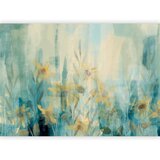  Foto tapeta - A touch of summer - floral motif with a meadow of flowers in blue tones 250x175 | shoptok.hr