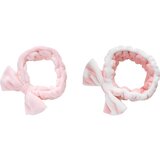 Brushworks Makeup Headbands kozmetička traka za kosu (s mašnom) | shoptok.hr