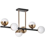  LED luster sa štangom 6xLED/7W/230V zlatna/crna | Eponuda.com