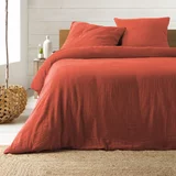 douceur d'intérieur Ciglasta posteljina za bračni krevet/za produženi krevet od muslina 240x260 cm Angelia –