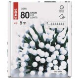 Emos Novogodišnji LED svetlosnl lanac 80 LED dioda, 8 m, Beli Cene