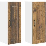  Ormar za Zid 2 pcs Staro drvo 30 x 31 x 80 cm Konstruirano drvo | shoptok.hr