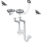 Sink Solution sifon - dvojni 114 (3 1/2") vp Cene
