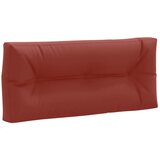  Jastučić za palete VIANEN 100% poliester Crvena - Crvena 120 x 40 x 12 cm | shoptok.hr