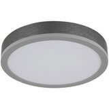 Globo LED stropna svjetiljka Doro (Ø x V: 300 cm x 60 mm, 12 W, Srebrna, Bijela, Topla bijela, Okrugla) Cijene