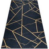 RugsX Preproge ANDRE 1222 pralna preproga Marmor, geometrija prot 120x170 cm Črna | Shoptok.si