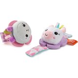 Bright Starts Wrist Pals Toy zvečka za ruku s grickalicom Unicorn & Llama 0 m+ 2 kom | shoptok.hr