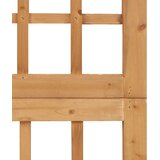 Sobna pregrada / rešetka s 4 panela od jelovine 161 x 180 cm | shoptok.hr