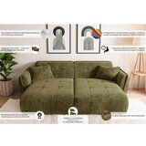 Ropez Zelena sofa od šenila s ležaljkom 252 cm Nelia Big – | shoptok.hr