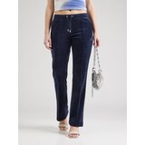 Juicy Couture Hlače 'Tina' morsko plava / srebro | shoptok.hr