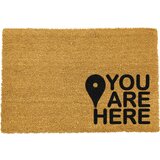 Artsy Doormats crni otirač od prirodnog kokosovog vlakna Artsy Doormat You Are, 40 x 60 cm Cijene