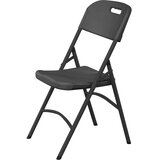 AmerBox Ugostiteljska stolica, Max. nosivost 175 kg, Crna, 540x440x(H)840mm | Eponuda.com