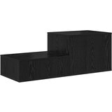  Nočne omarice Črn hrast Inženirski les 103 x 41 x 40 cm, (22008210) | Shoptok.si