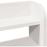 vidaXL Posteljni okvir z vzglavjem bel 120x190 cm trdna borovina | Shoptok.si