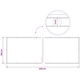  Zaslon za privatnost na balkonu 180 x 500 cm | shoptok.hr