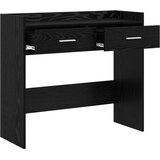  Konzolna stolica Crni hrast 90 x 35 x 80 cm Konstruirano drvo | shoptok.hr