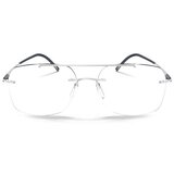  Muške Dioptrijske naočale Silhouette Purist 5561 LA 58/17 Gray | shoptok.hr