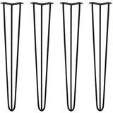 Monster 4 x 28" sponke za lase - 3 kraki - 10 mm - črne, (5000151871) | Shoptok.si